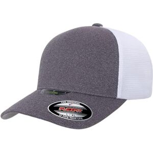 Flexfit Melange Unipanel Gorra de Camionero, Melange Heather/White, Large-X-Large Flexfit Melange Unipanel Gorra de Camionero, Melange Heather/White, Large-X-Large