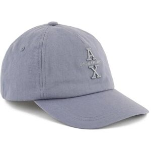 Giorgio Armani Exchange Gorro de Béisbol de Algodón para Hombre con Logotipo de Hacha Apilada, Flint Stone, Gris, Talla Única Giorgio Armani Exchange Gorro de Béisbol de Algodón para Hombre con Logotipo de Hacha Apilada, Flint Stone, Gris, Talla Única