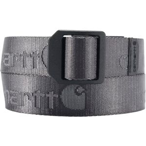 Carhartt Cinturones casuales para hombre, con costuras flexibles resistentes, disponibles en varios estilos, colores y tamaños, Cerradura de escalera de nailon (grava), Medium Carhartt Cinturones casuales para hombre, con costuras flexibles resistentes, disponibles en varios estilos, colores y tamaños, Cerradura de escalera de nailon (grava), Medium