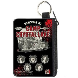 Buckle-Down cartera de lona estándar para mujer, Friday The 13th Jason, 4.25 x 3.25 pulgadas Buckle-Down cartera de lona estándar para mujer, Friday The 13th Jason, 4.25 x 3.25 pulgadas