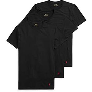 POLO RALPH LAUREN Camisetas de algodón de Ajuste clásico para Hombre, Paquete de 3, Polo Negro/Rojo Paquete de 3, 3X Tall POLO RALPH LAUREN Camisetas de algodón de Ajuste clásico para Hombre, Paquete de 3, Polo Negro/Rojo Paquete de 3, 3X Tall