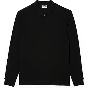 Lacoste Polo París Regular fit en Petit piqué de algodón Stretch de Manga Larga, Polo Hombre, Negro (Black), 2XL Lacoste Polo París Regular fit en Petit piqué de algodón Stretch de Manga Larga, Polo Hombre, Negro (Black), 2XL