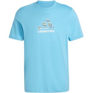 Adidas Argentina Fan Graphic Playera para Hombre, Burst Semi Azul, XX-Large Adidas Argentina Fan Graphic Playera para Hombre, Burst Semi Azul, XX-Large
