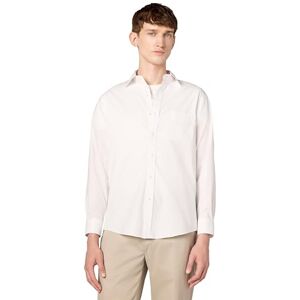 Brooks Brothers Camisa de Vestir para Hombre con Cuello extendido Ainsley, sin Planchar, para Hombre, Blanco/Blanco, 17" Neck 34" Sleeve Brooks Brothers Camisa de Vestir para Hombre con Cuello extendido Ainsley, sin Planchar, para Hombre, Blanco/Blanco, 17" Neck 34" Sleeve