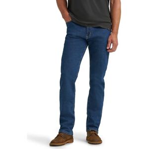 Wrangler Authentics jeans de ajuste regular con cintura flexible para hombre Color: Azul Oscuro Talla: 36W x 30L Wrangler Authentics jeans de ajuste regular con cintura flexible para hombre Color: Azul Oscuro Talla: 36W x 30L