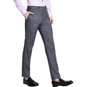 Calvin Pantalón de Vestir Ajustado para Hombre, Marino, 31W x 32L Calvin Pantalón de Vestir Ajustado para Hombre, Marino, 31W x 32L