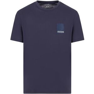 Giorgio Armani Exchange Limited Milano Edition Playera de Ajuste Regular con Logotipo para Hombre, Noche Estrellada, Small Giorgio Armani Exchange Limited Milano Edition Playera de Ajuste Regular con Logotipo para Hombre, Noche Estrellada, Small