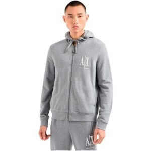 Giorgio Armani Icon Project Sudadera con Capucha para Hombre, Bc09 Gris, Large Giorgio Armani Icon Project Sudadera con Capucha para Hombre, Bc09 Gris, Large