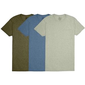 Fruit of the Loom Playera de Manga Corta para Hombre, Absorbe la Humedad y sin Etiquetas, con Bolsillo, Varios Tonos de Tierra Paquete de 3 Bolsillo, M Fruit of the Loom Playera de Manga Corta para Hombre, Absorbe la Humedad y sin Etiquetas, con Bolsillo, Varios Tonos de Tierra Paquete de 3 Bolsillo, M