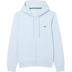 Lacoste Sudadera con Capucha de Forro Polar no Cepillado con Media Cierre para Hombre, Azul Claro, Talla XL, Azul/Claro, X-Large Lacoste Sudadera con Capucha de Forro Polar no Cepillado con Media Cierre para Hombre, Azul Claro, Talla XL, Azul/Claro, X-Large