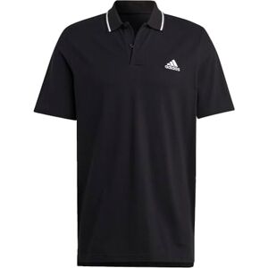 Adidas Aeroready Essentials Polo con Logotipo pequeño para Hombre, Negro, Small Adidas Aeroready Essentials Polo con Logotipo pequeño para Hombre, Negro, Small
