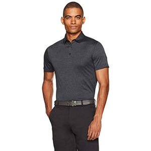 Amazon Essentials Camisa polo elástica para hombre, corte ajustado, color negro jaspeado, talla M Amazon Essentials Camisa polo elástica para hombre, corte ajustado, color negro jaspeado, talla M