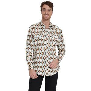 Wrangler , Camisa de Manga Larga para Caballero, Ropa para Hombre, Modelo Regular Fit, Camisa Vaquera, Color Beige, Talla Mediano Wrangler , Camisa de Manga Larga para Caballero, Ropa para Hombre, Modelo Regular Fit, Camisa Vaquera, Color Beige, Talla Mediano
