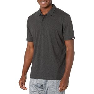 Oakley Polo de transición para Hombre, Gris Oscuro (Dark Grey Heather), M Oakley Polo de transición para Hombre, Gris Oscuro (Dark Grey Heather), M