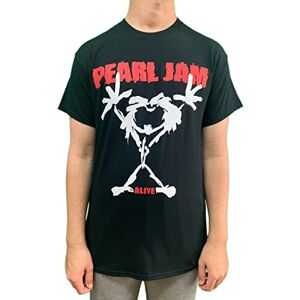 Pearl T Shirt Stickman Back Print Band Logo Nuevo Oficial De Los Hombres Size XL Pearl T Shirt Stickman Back Print Band Logo Nuevo Oficial De Los Hombres Size XL