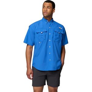 Columbia PFG Bahama II Camisa de Manga Corta para Hombre, Azul (Vivid Blue), X-Large Columbia PFG Bahama II Camisa de Manga Corta para Hombre, Azul (Vivid Blue), X-Large