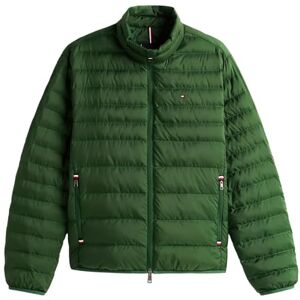 Tommy Hilfiger chamarra acolchada con aislamiento de plumón real para hombre, verde (Deep Evergreen), M Tommy Hilfiger chamarra acolchada con aislamiento de plumón real para hombre, verde (Deep Evergreen), M