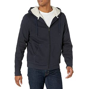 Amazon Essentials Sudadera de forro polar con capucha y cremallera completa para hombre, color azul marino, talla G Amazon Essentials Sudadera de forro polar con capucha y cremallera completa para hombre, color azul marino, talla G