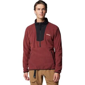 Columbia Sequoia Grove Forro polar con media cremallera para hombre, Tiradores de especias/negro/picante, Large Columbia Sequoia Grove Forro polar con media cremallera para hombre, Tiradores de especias/negro/picante, Large