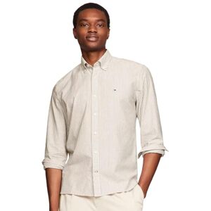 Tommy Hilfiger camisa Oxford de manga larga para hombre con botones en ajuste regular (paquete de 1), G Tommy Hilfiger camisa Oxford de manga larga para hombre con botones en ajuste regular (paquete de 1), G