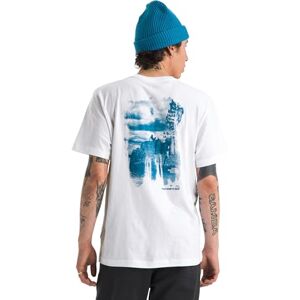 The North Face Evolution Nature Exposure Playera de Manga Corta para Hombre, Camisa de algodón con Logotipo clásico y gráfico, Blanco (TNF White), XX-Large The North Face Evolution Nature Exposure Playera de Manga Corta para Hombre, Camisa de algodón con Logotipo clásico y gráfico, Blanco (TNF White), XX-Large