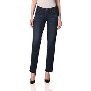 Democracy Women's Ab Solution Straight Leg Jean, Indigo, 10 Democracy Women's Ab Solution Straight Leg Jean, Indigo, 10