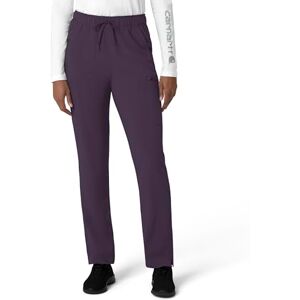 Carhartt Scrubs C53210 Force® Pantalón de Pierna Recta para Mujer, Ciruela Negra, M Carhartt Scrubs C53210 Force® Pantalón de Pierna Recta para Mujer, Ciruela Negra, M