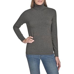 Tommy Hilfiger Suéter Ligero de Cuello Alto para Mujer, Nublado Jaspeado Gris, X-Large Tommy Hilfiger Suéter Ligero de Cuello Alto para Mujer, Nublado Jaspeado Gris, X-Large