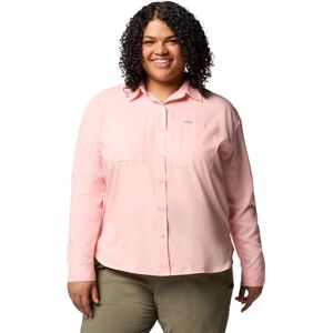 Columbia Silver Ridge Utility Camisa de Manga Larga para Mujer, Color Arena Rosa, Talla L Columbia Silver Ridge Utility Camisa de Manga Larga para Mujer, Color Arena Rosa, Talla L