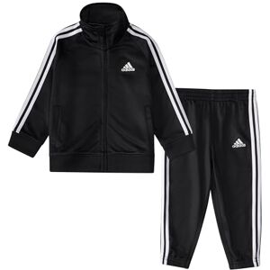 Adidas Conjunto de pantalones deportivos unisex de tricot para bebé, Negro -, 9 Meses Adidas Conjunto de pantalones deportivos unisex de tricot para bebé, Negro -, 9 Meses