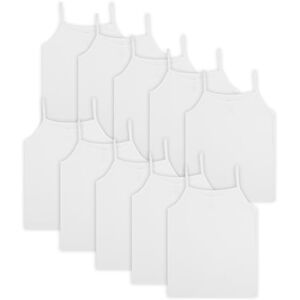 Fruit of the Loom Girls' Undershirts (Camis & Tanks), Cami-10 Pack-White, Small Fruit of the Loom Girls' Undershirts (Camis & Tanks), Cami-10 Pack-White, Small