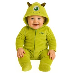 Disney Pixar Mike Mameluco Bordado Para Bebe Talla 12 meses Disney Pixar Mike Mameluco Bordado Para Bebe Talla 12 meses