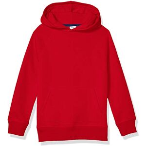 Amazon Essentials Sudadera con capucha de forro polar para niños pequeños, color rojo, talla 4T Amazon Essentials Sudadera con capucha de forro polar para niños pequeños, color rojo, talla 4T