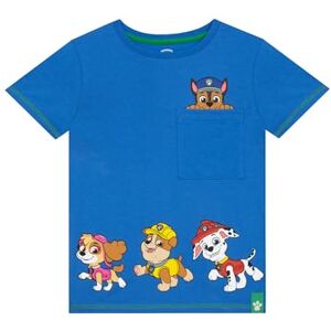 Paw Patrol Camiseta Patrulla Canina Camisetas Niño Manga Corta Ropa De Niño Azul 3-4 años Paw Patrol Camiseta Patrulla Canina Camisetas Niño Manga Corta Ropa De Niño Azul 3-4 años