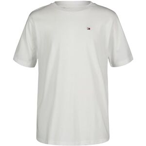 Tommy Hilfiger Playera de Manga Corta para niño, Cuello Redondo, Suave, cómoda, Ajuste Relajado, Bandera Blanca Brillante, 5 Tommy Hilfiger Playera de Manga Corta para niño, Cuello Redondo, Suave, cómoda, Ajuste Relajado, Bandera Blanca Brillante, 5