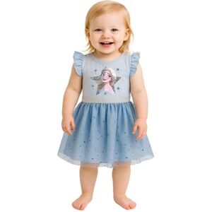 Disney Vestido Estampado Princess para Niña Elsa Talla 3 años Disney Vestido Estampado Princess para Niña Elsa Talla 3 años