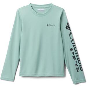 Columbia Terminal Tackle Playera de Manga Larga para niño, Logotipo de Jade brumoso/tiburón, X-Large Columbia Terminal Tackle Playera de Manga Larga para niño, Logotipo de Jade brumoso/tiburón, X-Large