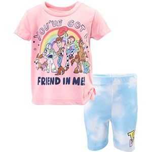 Disney Pixar Toy Story Alien Buzz Lightyear Jessie Slinky Dog Woody Toddler Girls T-Shirt Shorts Set Pink 3T Disney Pixar Toy Story Alien Buzz Lightyear Jessie Slinky Dog Woody Toddler Girls T-Shirt Shorts Set Pink 3T