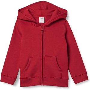 Amazon Essentials Sudadera con Capucha de Forro Polar con Cierre, Color Rojo, Talla L Amazon Essentials Sudadera con Capucha de Forro Polar con Cierre, Color Rojo, Talla L