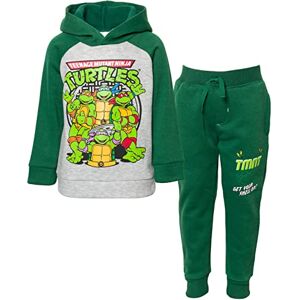 Mutant Michelangelo Raphael Leonardo Sudadera con capucha para niños pequeños a grandes, verde/gris(Gray / Green), 10-12 Mutant Michelangelo Raphael Leonardo Sudadera con capucha para niños pequeños a grandes, verde/gris(Gray / Green), 10-12