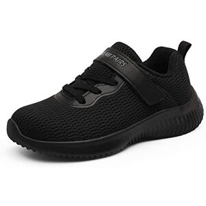 DREAM PAIRS Tenis Escolares para Niños Vuelta a Clases Zapatos Deportivos con EZ-Ons, Cómodos para Correr,Size 19.0 cm,Todo/Negro,KRIDER-1 DREAM PAIRS Tenis Escolares para Niños Vuelta a Clases Zapatos Deportivos con EZ-Ons, Cómodos para Correr,Size 19.0 cm,Todo/Negro,KRIDER-1
