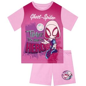 Marvel Pijamas Niña, Spidey and His Amazing Friends Pijama Niña, Pijamas De Verano De Niñas, Ghost Spider Pijama Chica, Rosa 7 Marvel Pijamas Niña, Spidey and His Amazing Friends Pijama Niña, Pijamas De Verano De Niñas, Ghost Spider Pijama Chica, Rosa 7