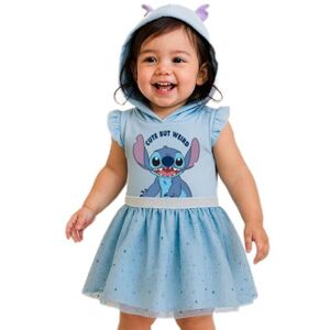 Disney Vestido Estampado Princess para Niña Stitch Talla 3 años Disney Vestido Estampado Princess para Niña Stitch Talla 3 años
