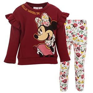 Disney Minnie Mouse Toddler Girls Fleece Top and Leggings Set 2T Purple Disney Minnie Mouse Toddler Girls Fleece Top and Leggings Set 2T Purple
