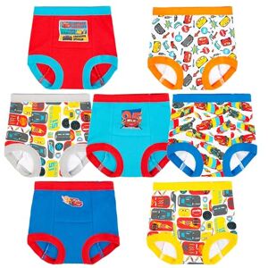 Disney Pantalones de entrenamiento para niños (7 unidades), Cars Assorted, 2 Años Disney Pantalones de entrenamiento para niños (7 unidades), Cars Assorted, 2 Años