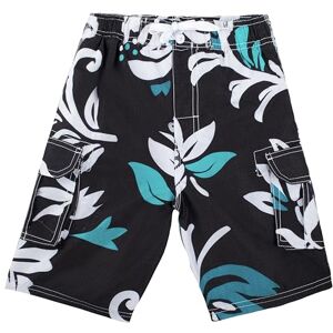 Kanu Surf Barracuda Traje de baño de Playa de Secado rápido UPF 50+ para niño, Oahu Negro, 8 Kanu Surf Barracuda Traje de baño de Playa de Secado rápido UPF 50+ para niño, Oahu Negro, 8