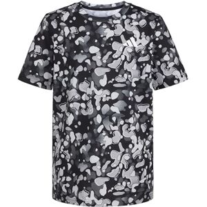 Adidas Playera de Manga Corta de algodón con Estampado de Camuflaje para niño, Estampado Negro y Gris, X-Large Adidas Playera de Manga Corta de algodón con Estampado de Camuflaje para niño, Estampado Negro y Gris, X-Large