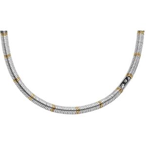 Diesel Collar dx1575931 d logo de semiprecioso en color plateado para caballero Diesel Collar dx1575931 d logo de semiprecioso en color plateado para caballero