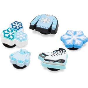 Crocs Jibbitz Dijes para zapatos, colección de Navidad e invierno, paquete múltiple, Winter Wonderland, 5 Pack De Crocs Jibbitz Dijes para zapatos, colección de Navidad e invierno, paquete múltiple, Winter Wonderland, 5 Pack De