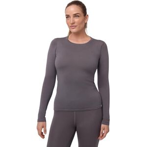 DANISH ENDURANCE Camiseta de Manga Larga de Lana Merino para Mujer, Ropa para Frío, Gris, M DANISH ENDURANCE Camiseta de Manga Larga de Lana Merino para Mujer, Ropa para Frío, Gris, M